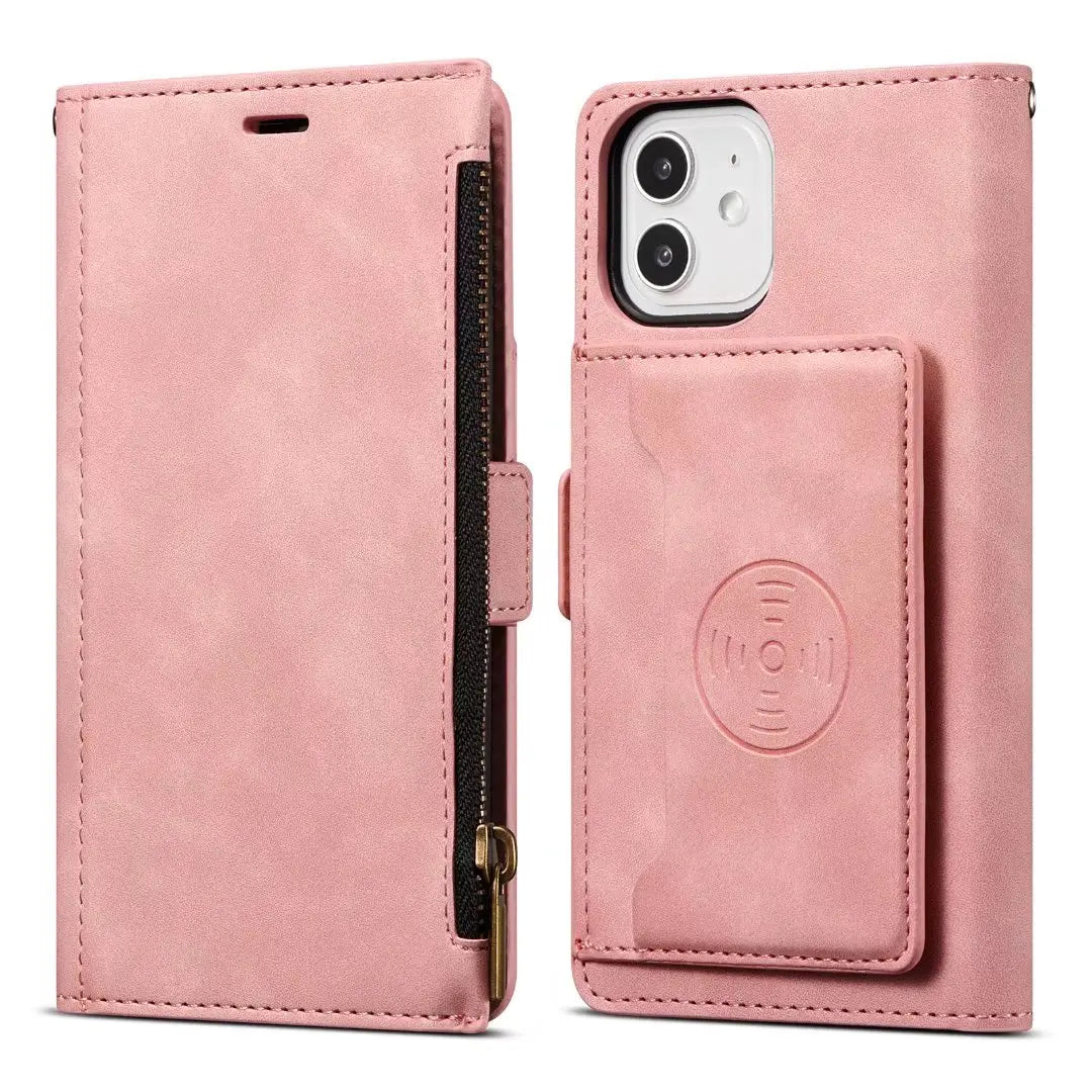 Zipper Flip Leather Wallet Case for iPhone - Premium Mobile Phone Cases from Dressmycell.com - Just $22! Shop now at Dressmycell.com Zipper Flip Leather Wallet Case for iPhone - Premium Mobile Phone Cases from Dressmycell.com - Just $22! Shop now at Dressmycell.com